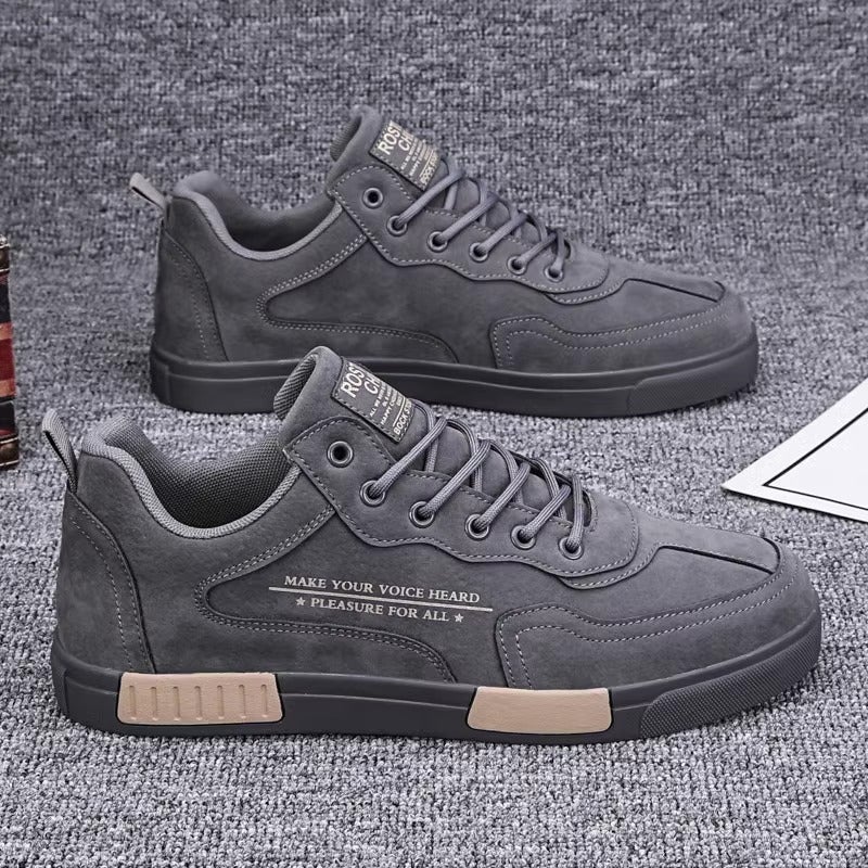 Men'S Shoes, Men'S Shoes, Breathable Casual Sports Black Sneakers, Kitchen Work, Spring Labor Protection Trendy Shoes - Image 3